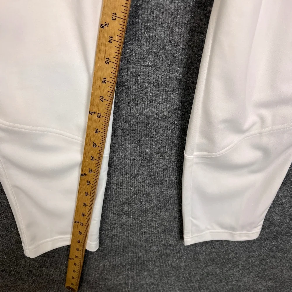 NEW Nike Baseball Pants Mens Small White  Dri-FIT Tapered Athletic